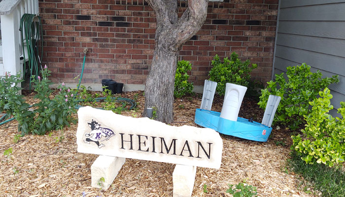 4 Inch Letters | Signs In Stone | Mulvane, KS